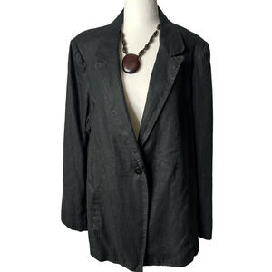 Edward… Woman 100% Linen Blazer